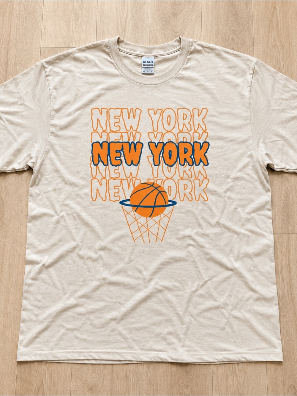 New York Basketball Graphic Shirt